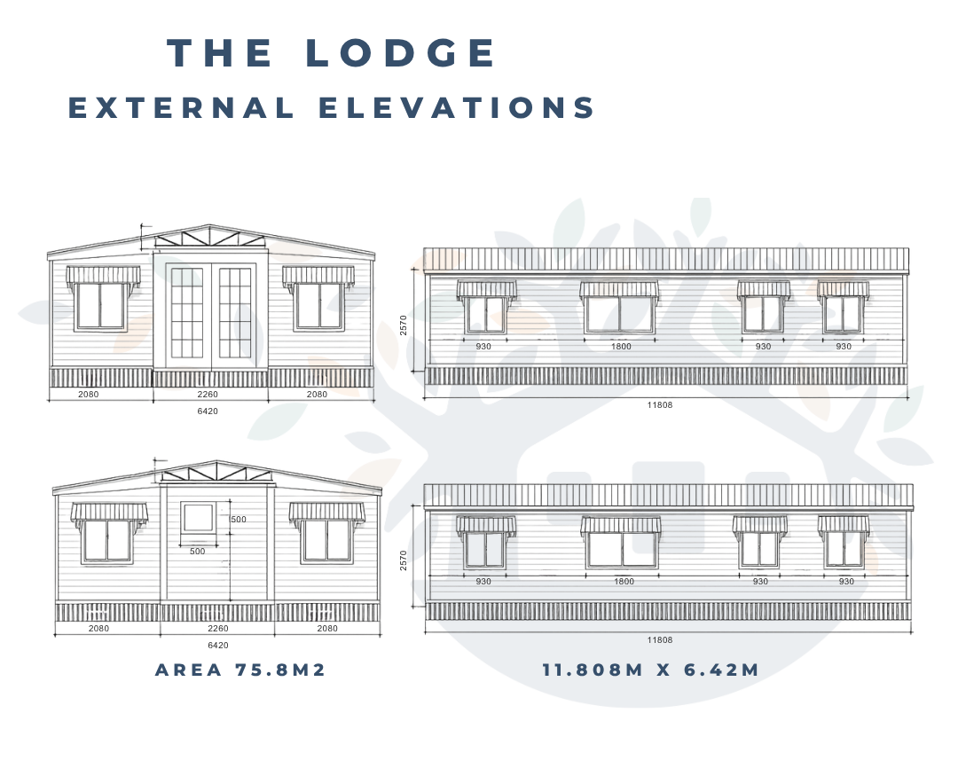 Lodge External Elevations