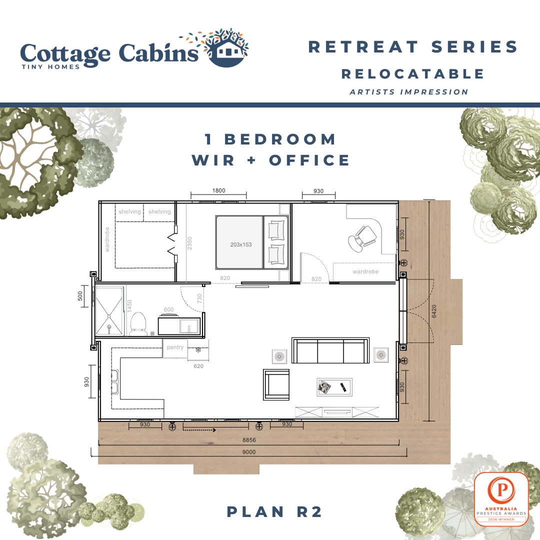 Relocatable Retreat Plans 2