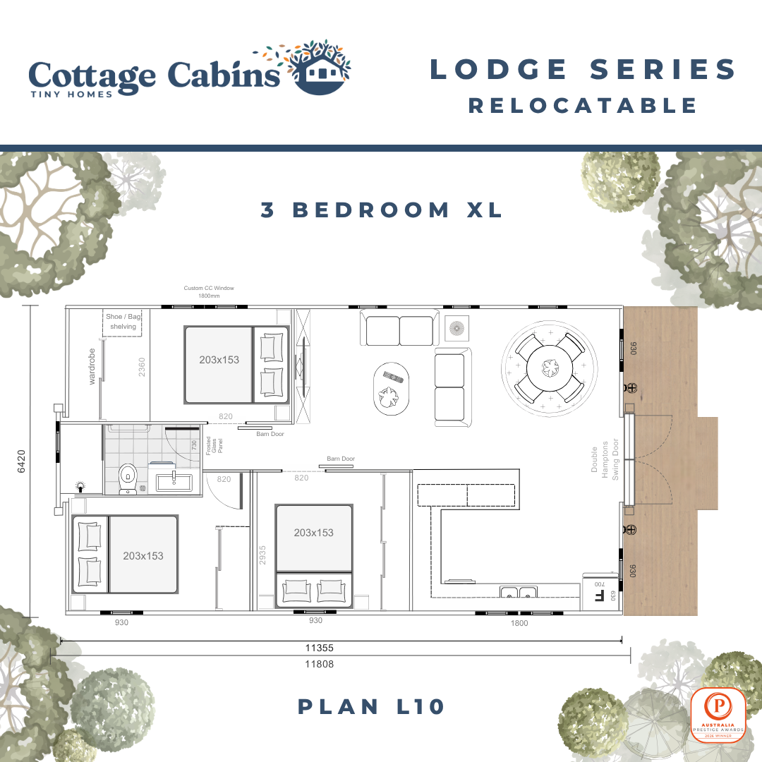 Relocatable Lodge Plans 10