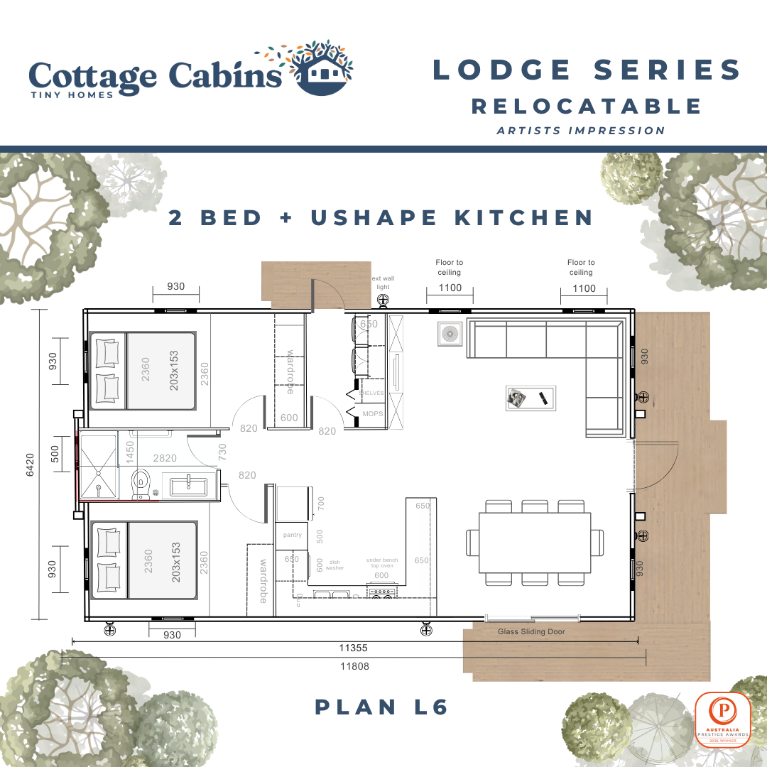 Relocatable Lodge Plans 6