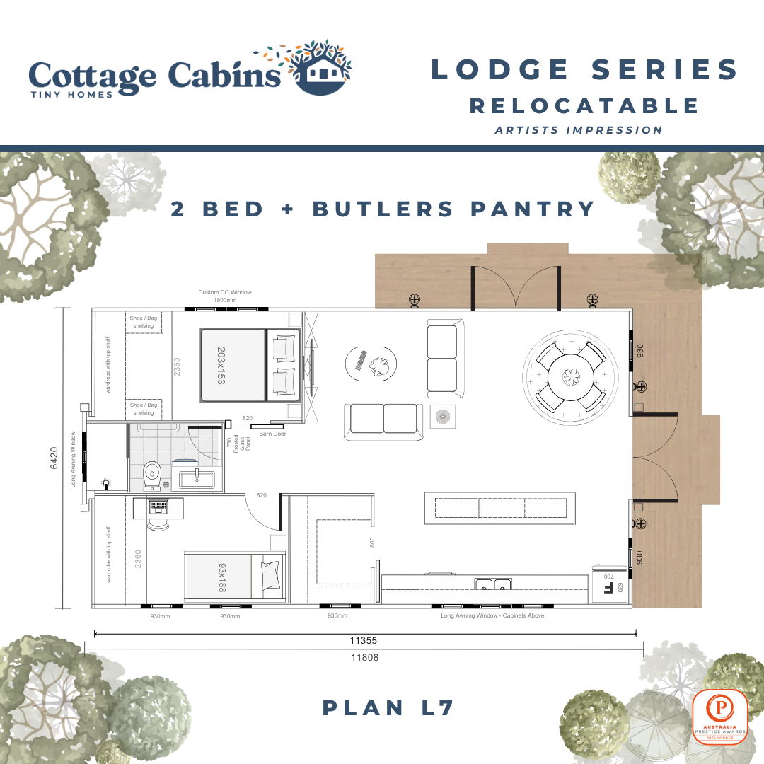 Relocatable Lodge Plans 7